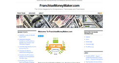 Desktop Screenshot of franchisemoneymaker.com